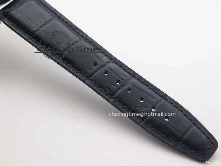 MIROTIME 0728 UrbanChic Ingeniuer St.Laurens SS Blue Dial MK 1:1 Best Edition On Black Leather Strap A 7366